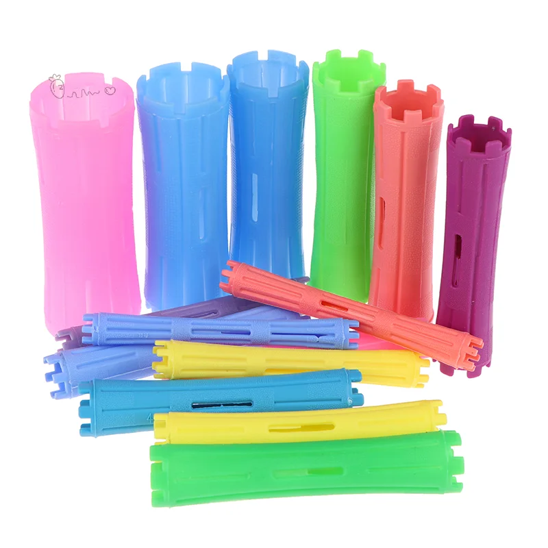 

7/8/9/10 шт. без нагрева, бигуди для волос, без нагрева, щипцы для завивки волос, ленивые кудри, гибкие стержни, формирователи волн для укладки, без повреждений