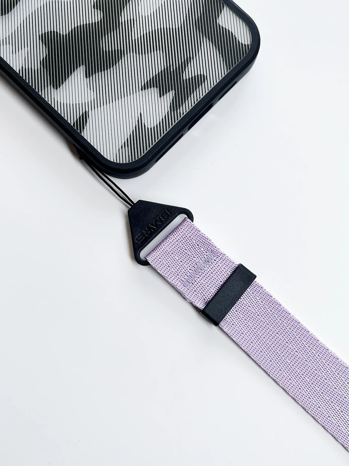 Cinturino da polso con cinturino da polso IBMRS per telefono e fotocamera, cordino antigoccia di sicurezza nero, corda corta a mani libere