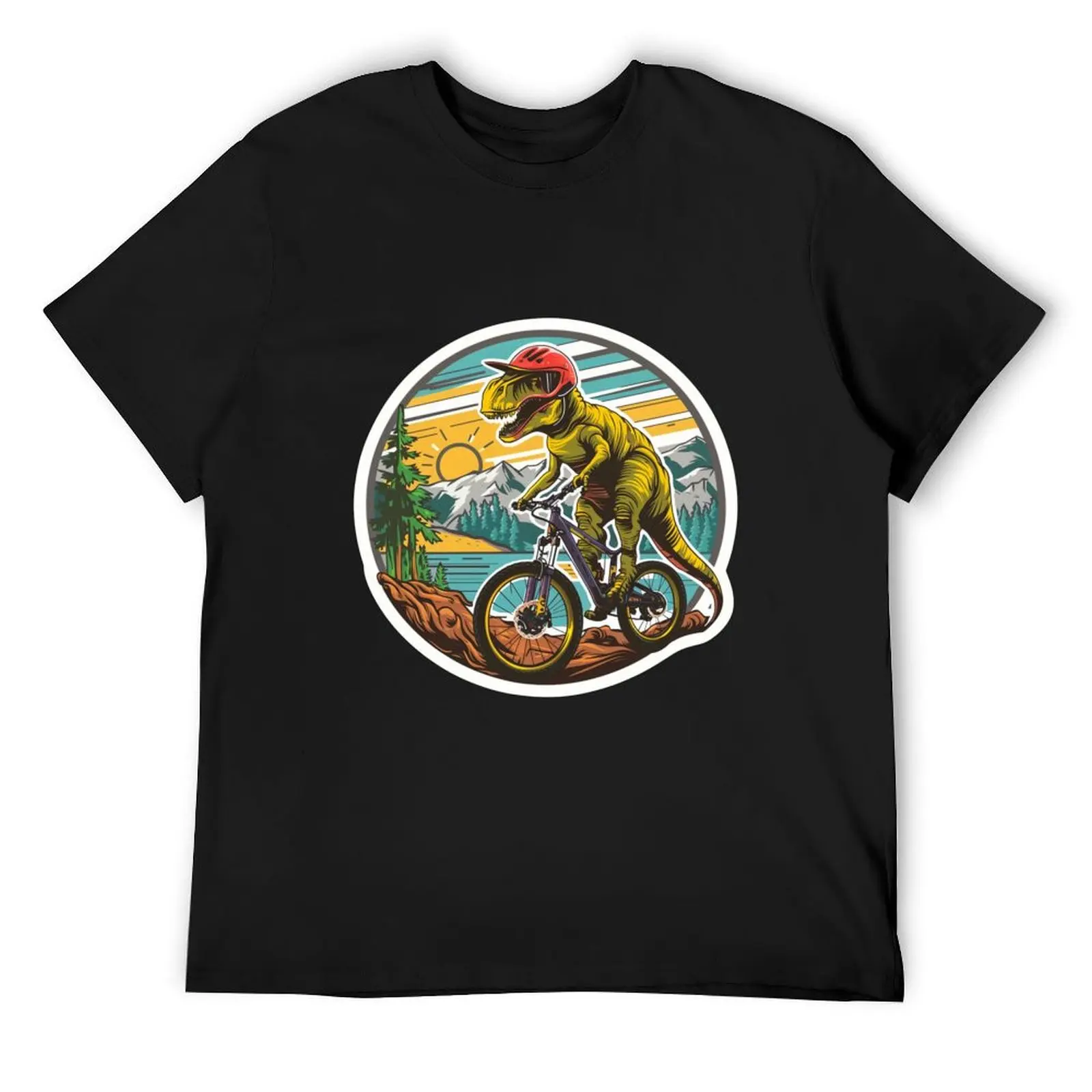 T-rex bike T-Shirt shirts graphic tee new edition customizeds mens t shirts pack