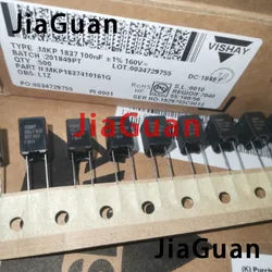 10PCS NEW BC VISHAY ERO MKP1837 0.1UF 160V 1% P5MM black film capacitor VISHAY-ERO 1837 104/160V 104 100NF