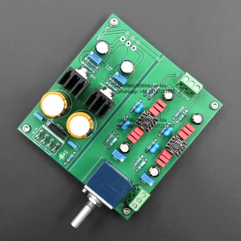 Ultra-low noise, ultra-low distortion MBL6010D pre-amplifier board (with AP test)