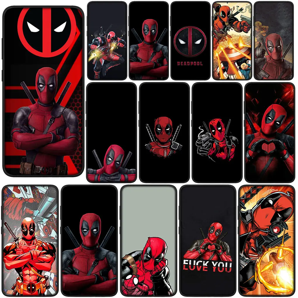 D-Deadpools M-Marvels Soft Cover for VIVO Y20 Y21 Y33S Y20i Y02 Y16 Y22S Y27 Y21T Y33T Y35 Y36 Y53S Y70 Y76 Y77 Y78 Phone Case