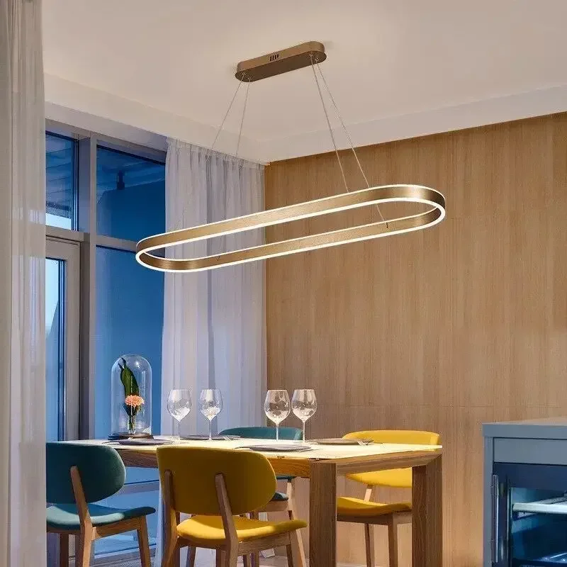 Pendentif LED moderne lumière pour salon salle à manger cuisine hôtel chambre plafond lustre intérieur décoration de la maison luminaire