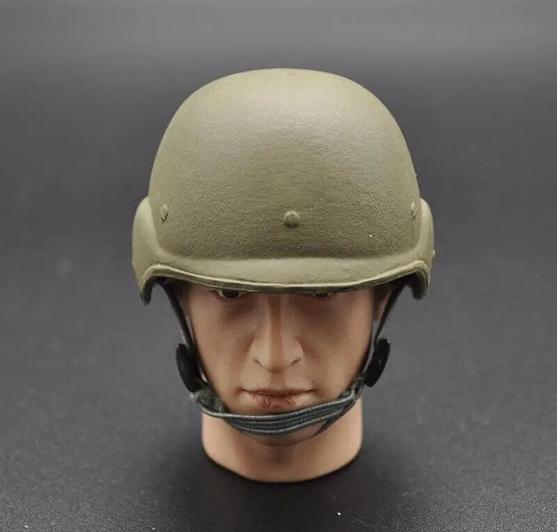 P5-3-3  1/6 Scale U.S. Army Green PASGT (M88)  Helmet Model for 12\