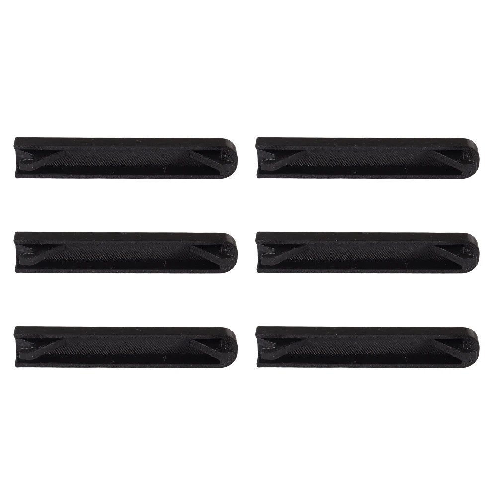 6Pcs For Hymer RV Motorhome Caravan Campervan Windows Drain Vent Cover Black RVs Caravan Parts