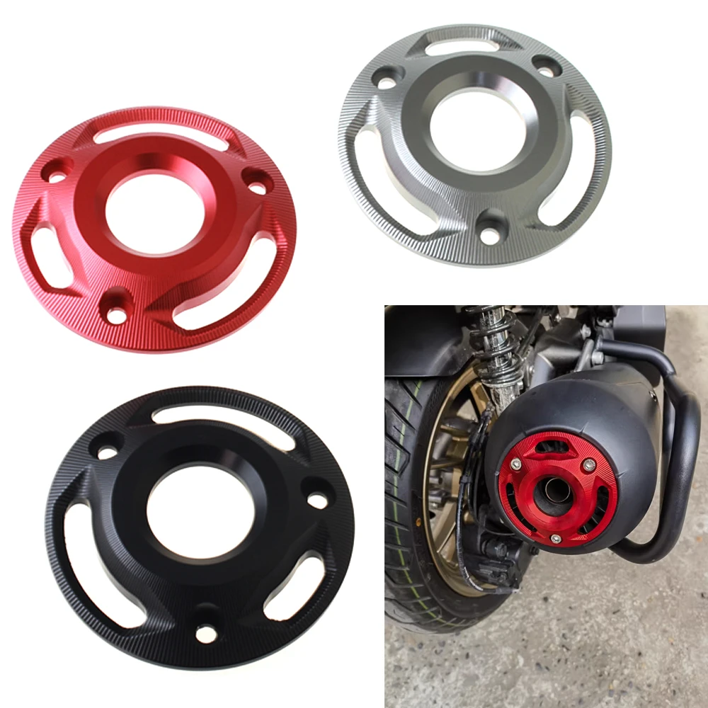 Motorcycle Modified Exhaust Pipe Decorative Cover Exhaust Tail Protective Shell FOR ZONTED ZT 350D 310M 125D 125M 150D