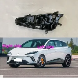 For MG MULAN MG4 2022 2023 Headlight Base Replacement Headlamp House Headlight Black Back Rear Shell