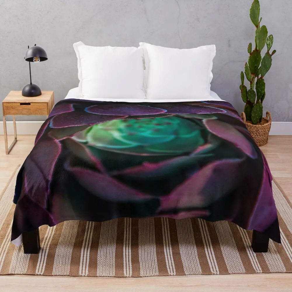 

Nature's Closeup Throw Blanket Furrys Luxury Designer Blankets