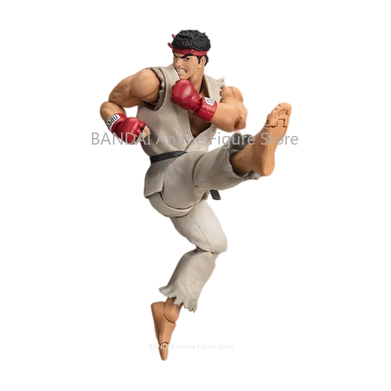 [In Stock]100% Original Bandai S.H.Figuarts Model Kit SHF Chun Li Ryu Outfit 2 PVC Anime Action Figure Collection Model Toy Gift