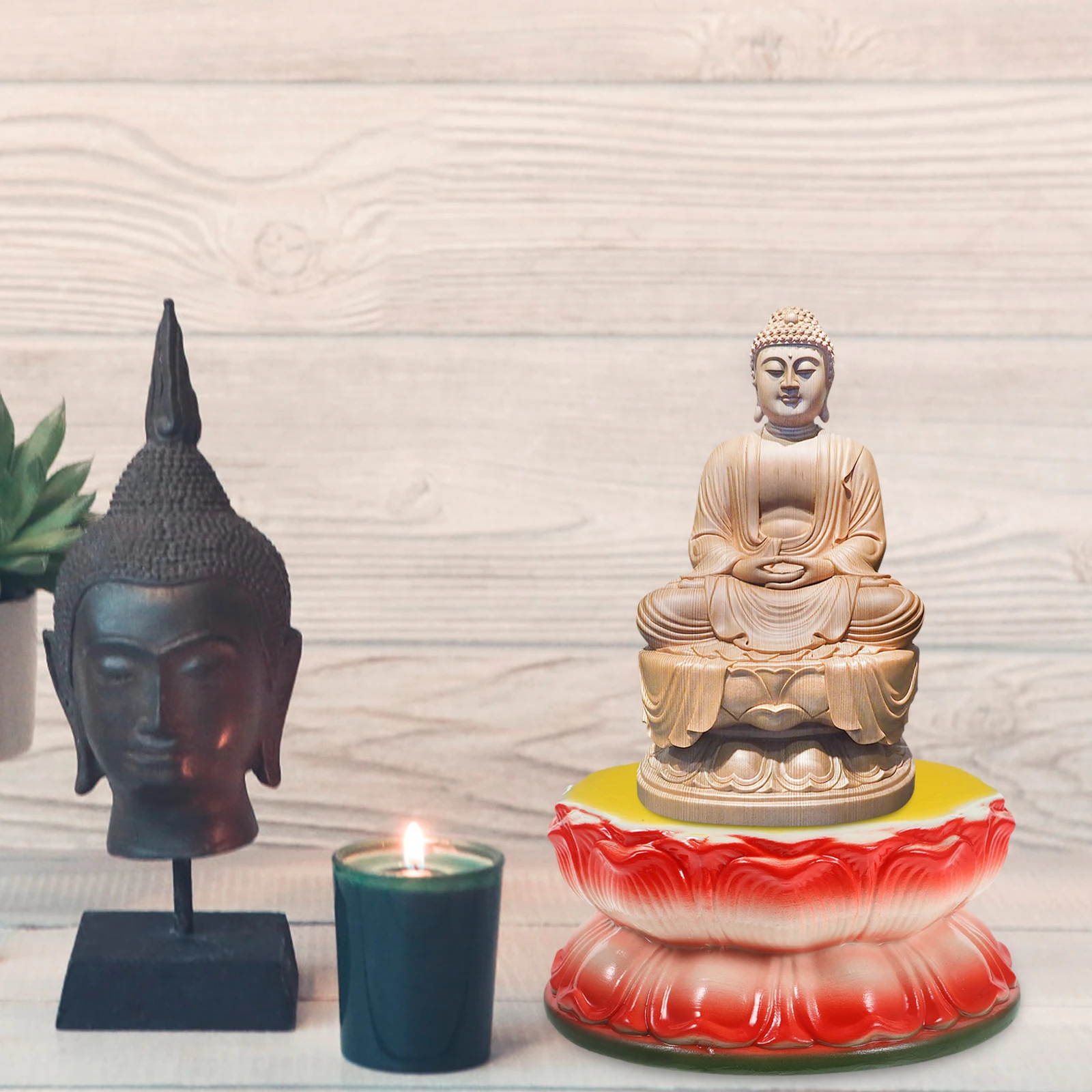 

Fine Craftsmanship Avalokitesvara Statue Base Ceramic Material Sculpture Stand Home Decor Gift Manger Scene Outdoor