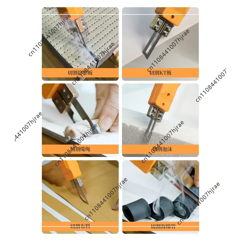 Multi‑Style Replacement Hot Knife Blade, Heating Cutter Tip for Foam Sponge Pearl Cotton & Acrylic Cutting Tools