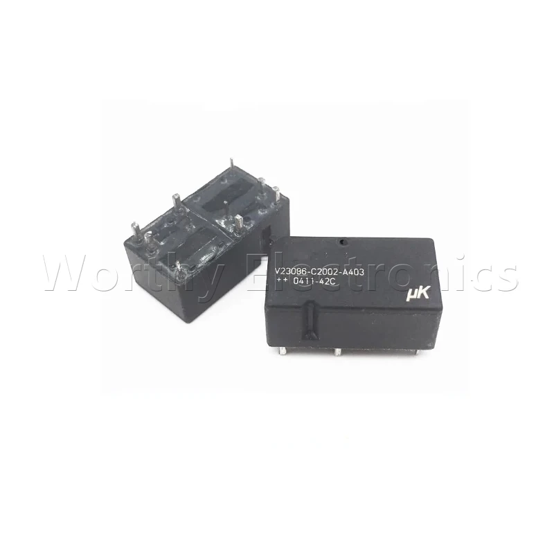 

Free shipping 10pcs/lot relay 12VDC 10PIN V23086-C2002-A403