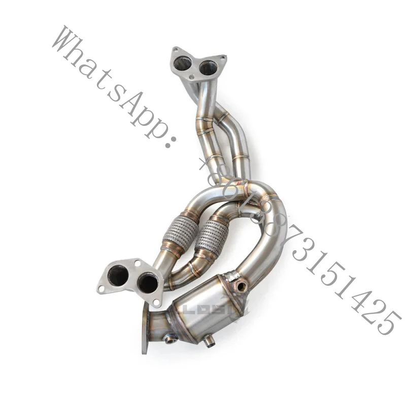 Suitable Stainless Steel High-quality Exhaust Manifold Retrofit Upgrade BRZ 2.0 2012-2018 Engine Muffler, Pe