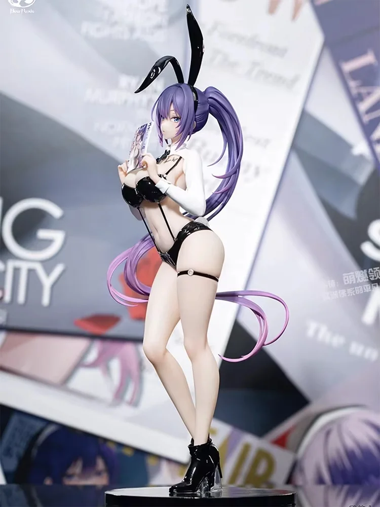 In Stock Bear Society Biya Yuna Standing posture Purple ponytail 1/4 Rabbit Nest Rabbit Girl Model Bearpanda Cute and Burning