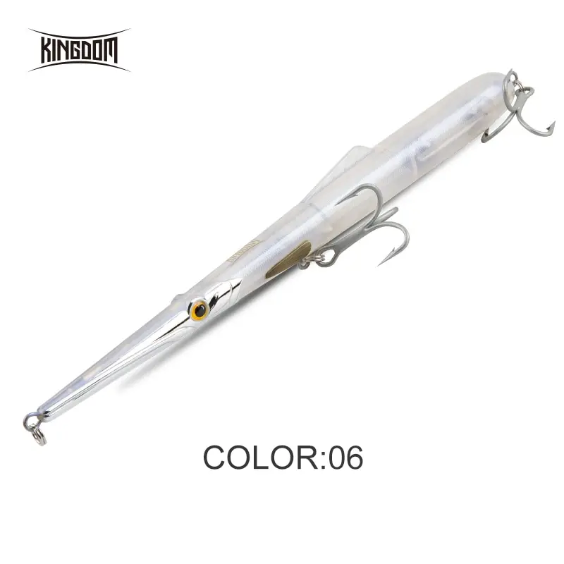 Kingdom Sinking Schwimmender Angelköder, Bleistift, harte künstliche Köder, 11 g, 13 g, 30 g, 40 g, Salzwasser-Seebarsch-harte Wobbler