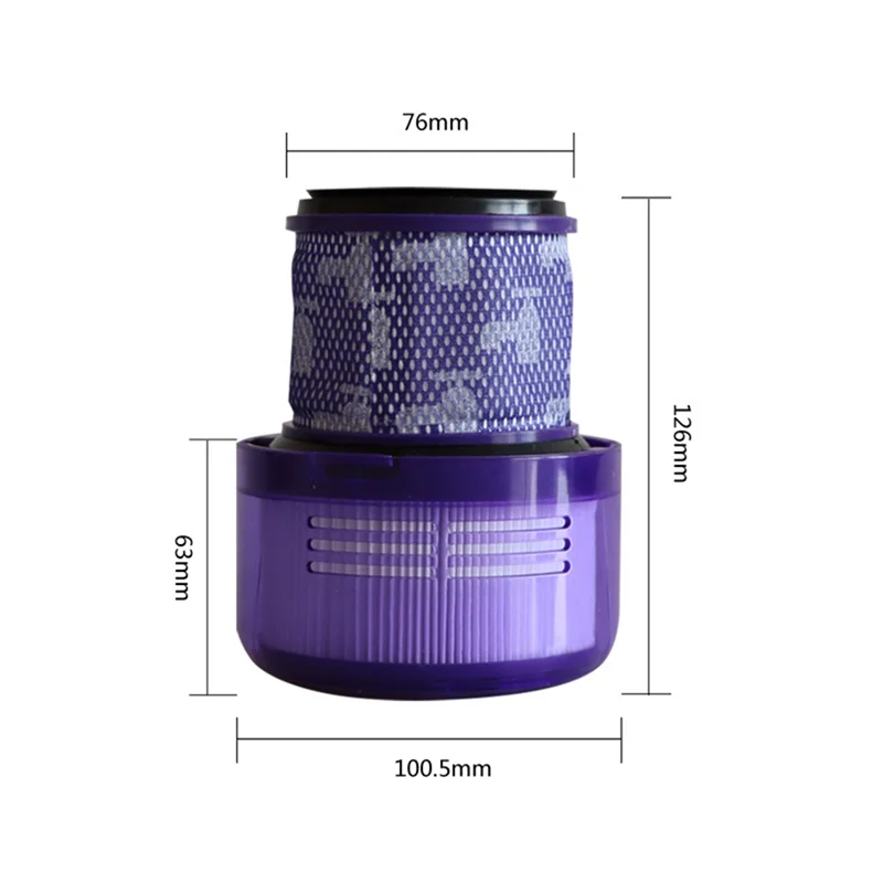 YCOC-Filter For Dyson V11 Outsize Vacuums Cleaner Absolute Spare Parts 970422-01 Washable And Reusable