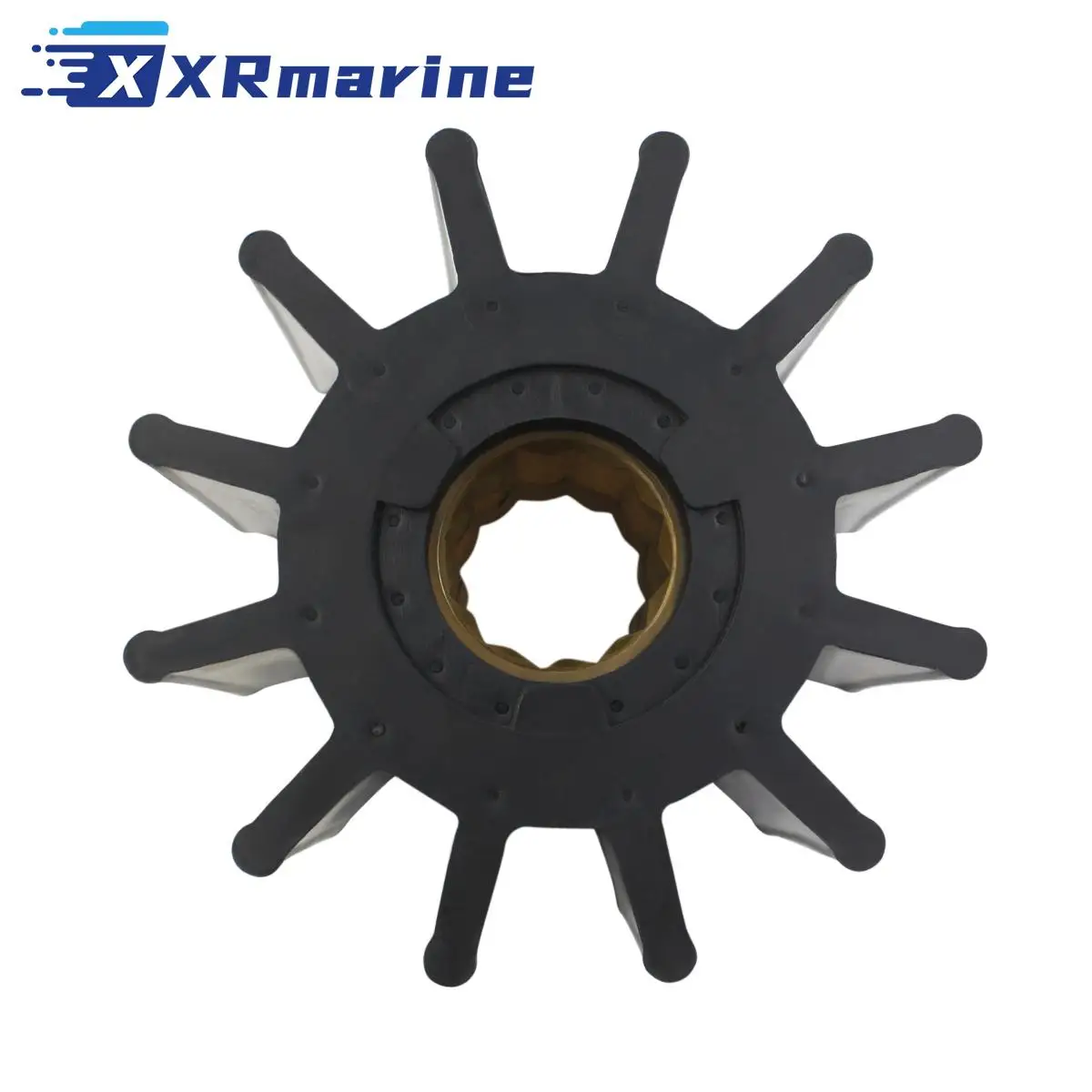 Neoprene Impeller 17935-0001 for Jabsco Water Pump 12 Blade Spline DriveBoat Motor Accessories Parts 17935-0001-P