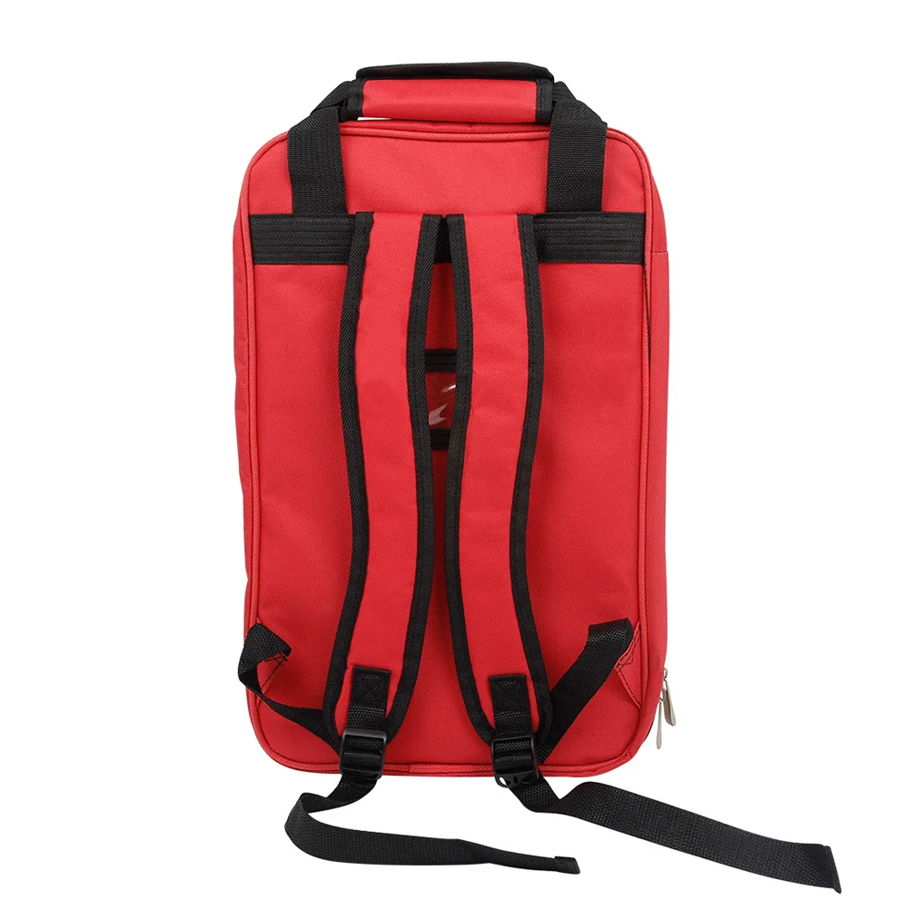 

Drum Stick Bag Waterproof Durable Oxford Instrument Storage Small Backpack Tote Pouch Adjustable Shoulder Band Bright Color