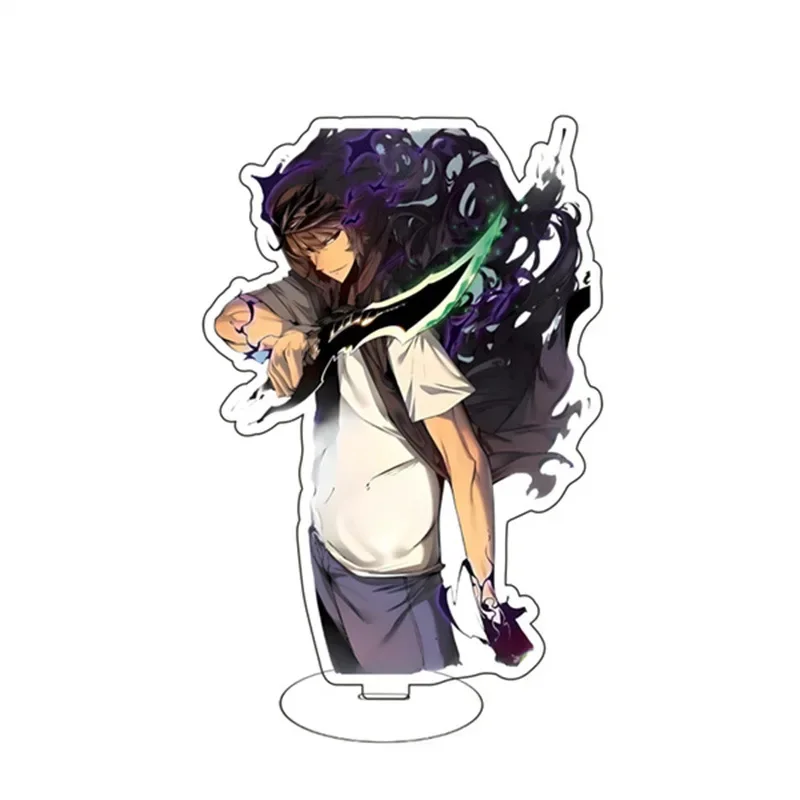 【Double Layered & Double Sided】Solo Leveling Standing Plates Acrylic Anime Peripherals, Ideal Model Collectibles for Desk Decor