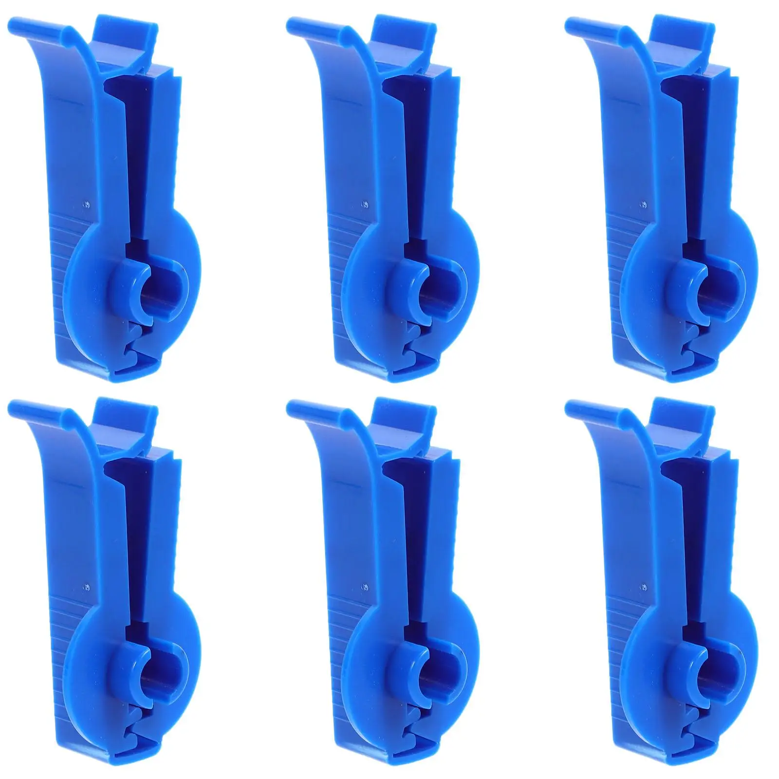 6 Pcs Peritoneal Dialysis Clips ABS Tube Control Tools Portable Leak Proof Hygienic Permeable Management Bag