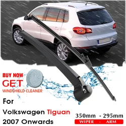 Car Wiper Blade Rear Back Window Windscreen Windshield Wipers Auto Accessories For Volkswagen Tiguan Hatchback 350mm 2007Onwards