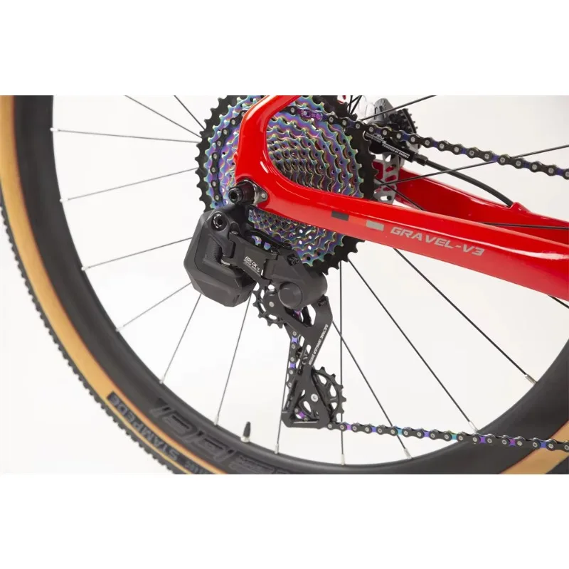 

TWITTER GRAVEL-V3 Wheel Peak EDS радио переменная 13 скоростей плоский руль полностью углеродное волокно гравийный дорожный велосипед гидравлические дисковые тормоза