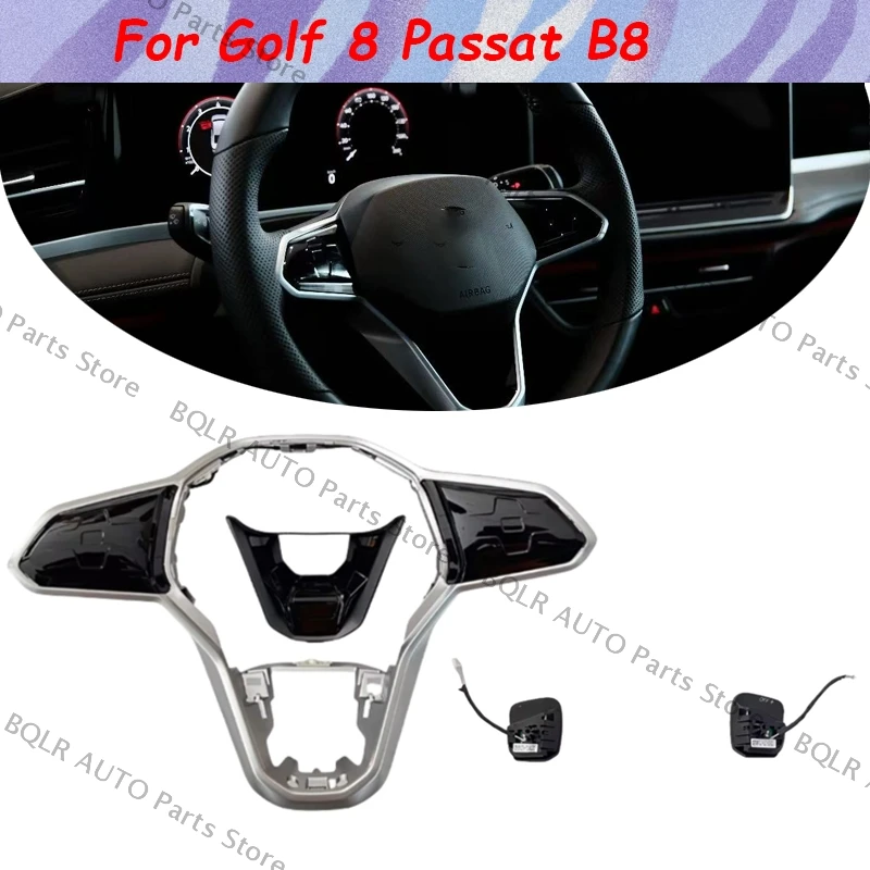 

Для Golf 8 Passat B8 Многофункциональные кнопки, кнопки рулевого колеса, кнопки ЖК-дисплея, опоры переключения передач