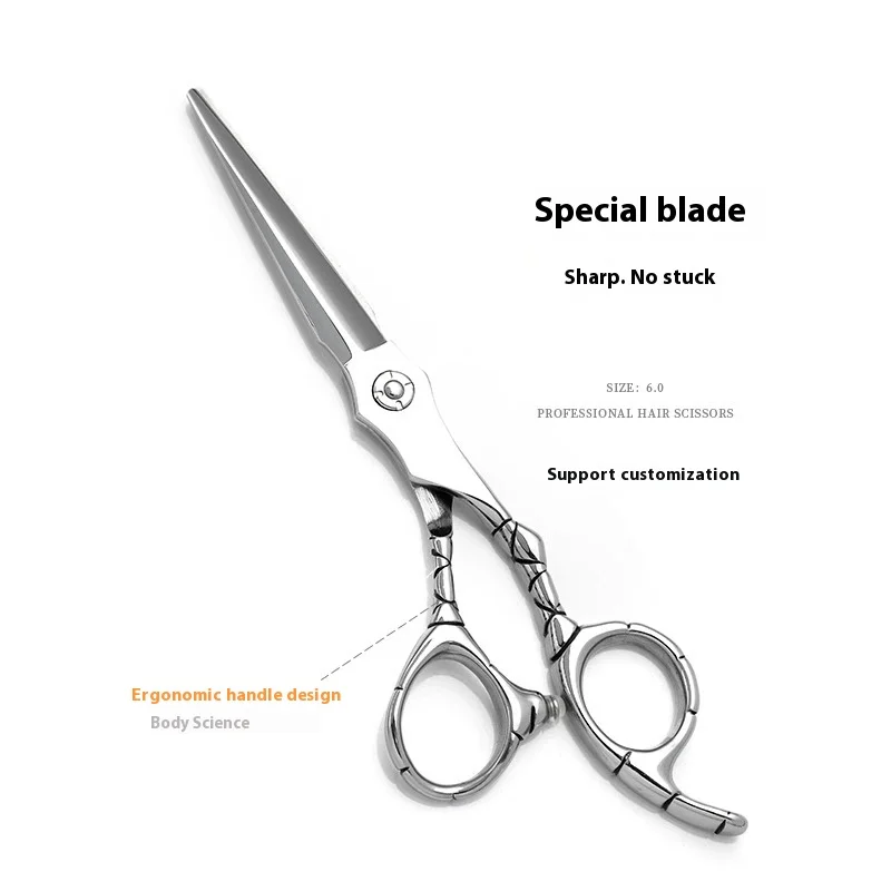 

מספריים מקצועיות לספר Japan440C Hair Scissors Professional Barber Hairdressing Cutting Thinning Scissors