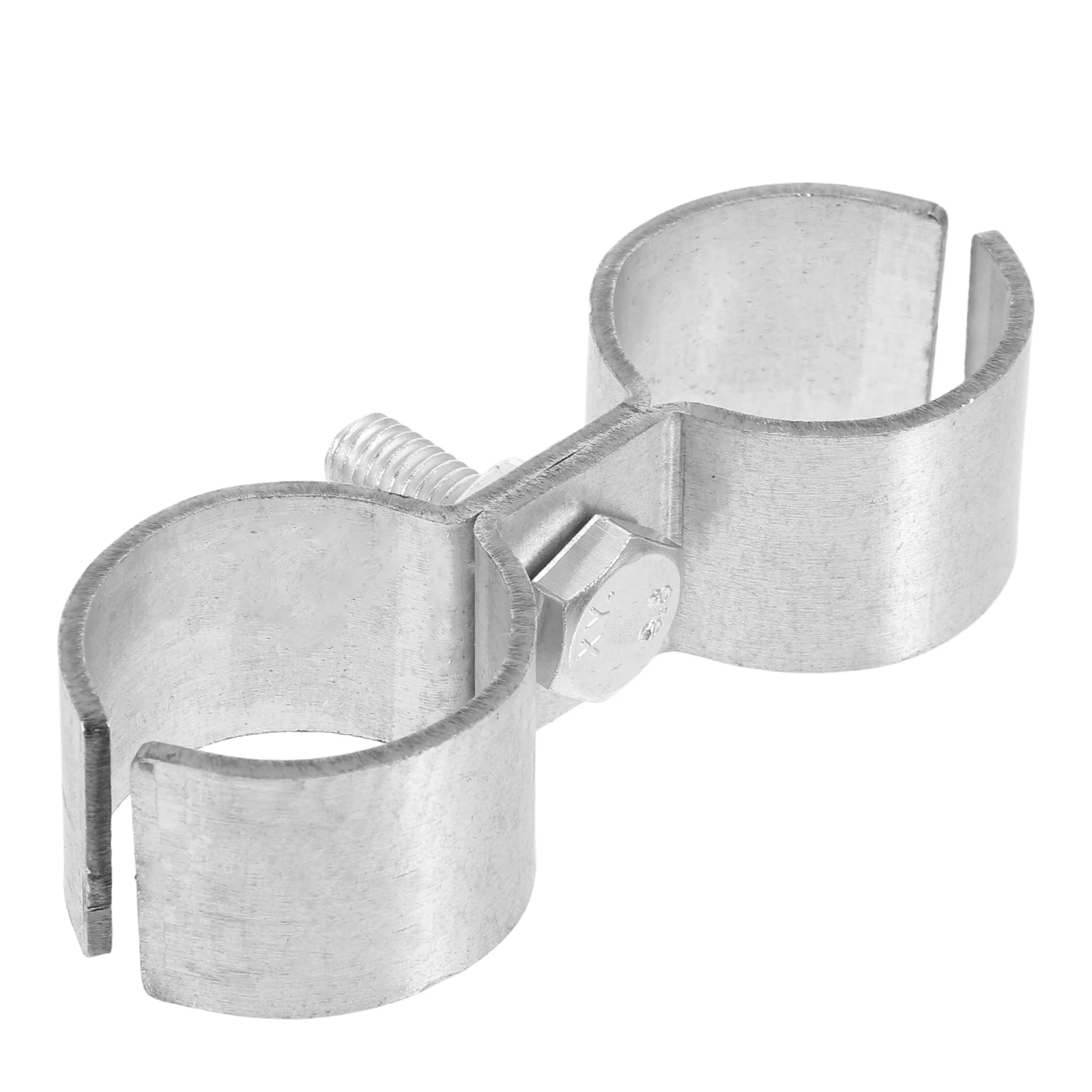 

Double Tube Buckle Clamp Galvanized Iron Fence Pipes Connections Clamps Boat Double Pipe Clamps Tubes Clip Shelf Link Fasteners