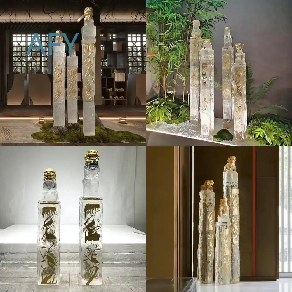 Abstract Animal Resin Sculpture Decorative Figurine for Commercial Street Mall Scenic Area Display and Landscape Decoration