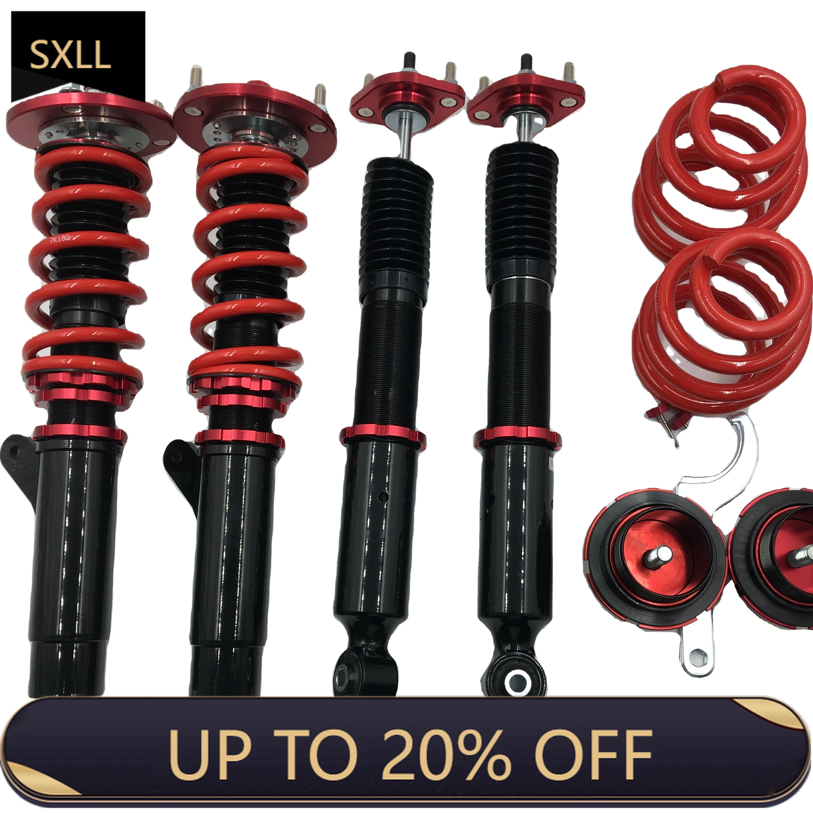 

SXLL Adjustable coilver suspension for E46 (front and rear)