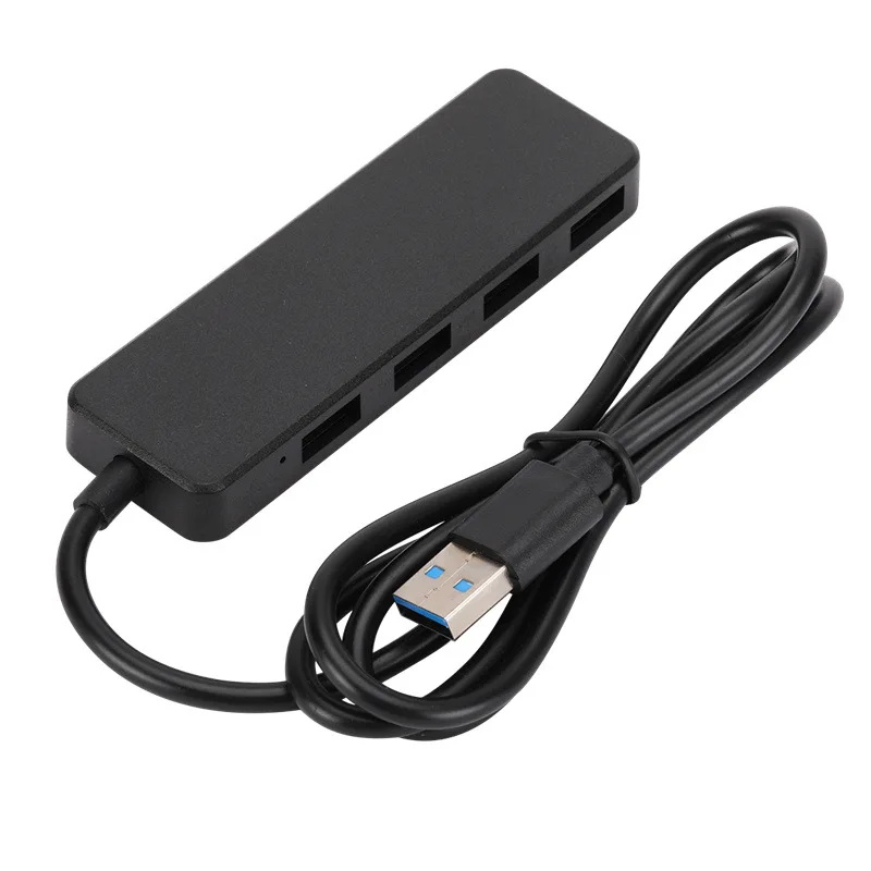 

4-Ports USB 3.0 Data Hub Phone Charging Adapter Splitter Portable Docking Station for Computer MacBook Laptop PC Hard Drives