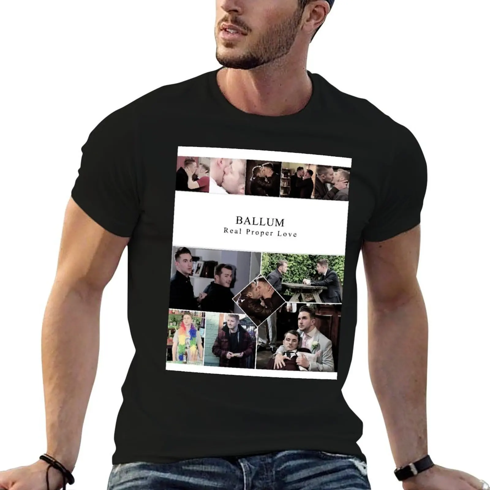 Real Proper Love T-Shirt cute tops plus size tops mens graphic t-shirts anime