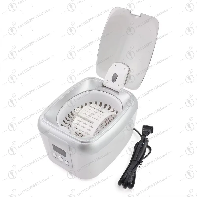 منظف بالموجات فوق الصوتية المحمولة - خزان 600 مل للمجوهرات والاستخدام المنزلي #5