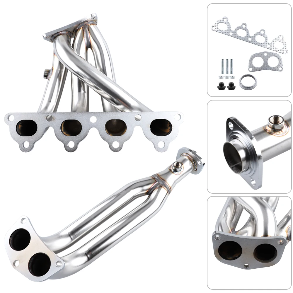 

RACING MANIFOLD EXHAUST HEADER FOR HONDA CIVIC 88-00 CRX DEL SOL SOHC D16 D-SERIES