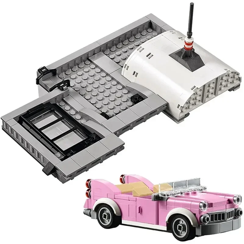 6 MINI Figures 2778PCS Downtown Diner Building Blocks Bricks Compatible 10260 15037 Education Kids Christmas Birthday Gifts Toy