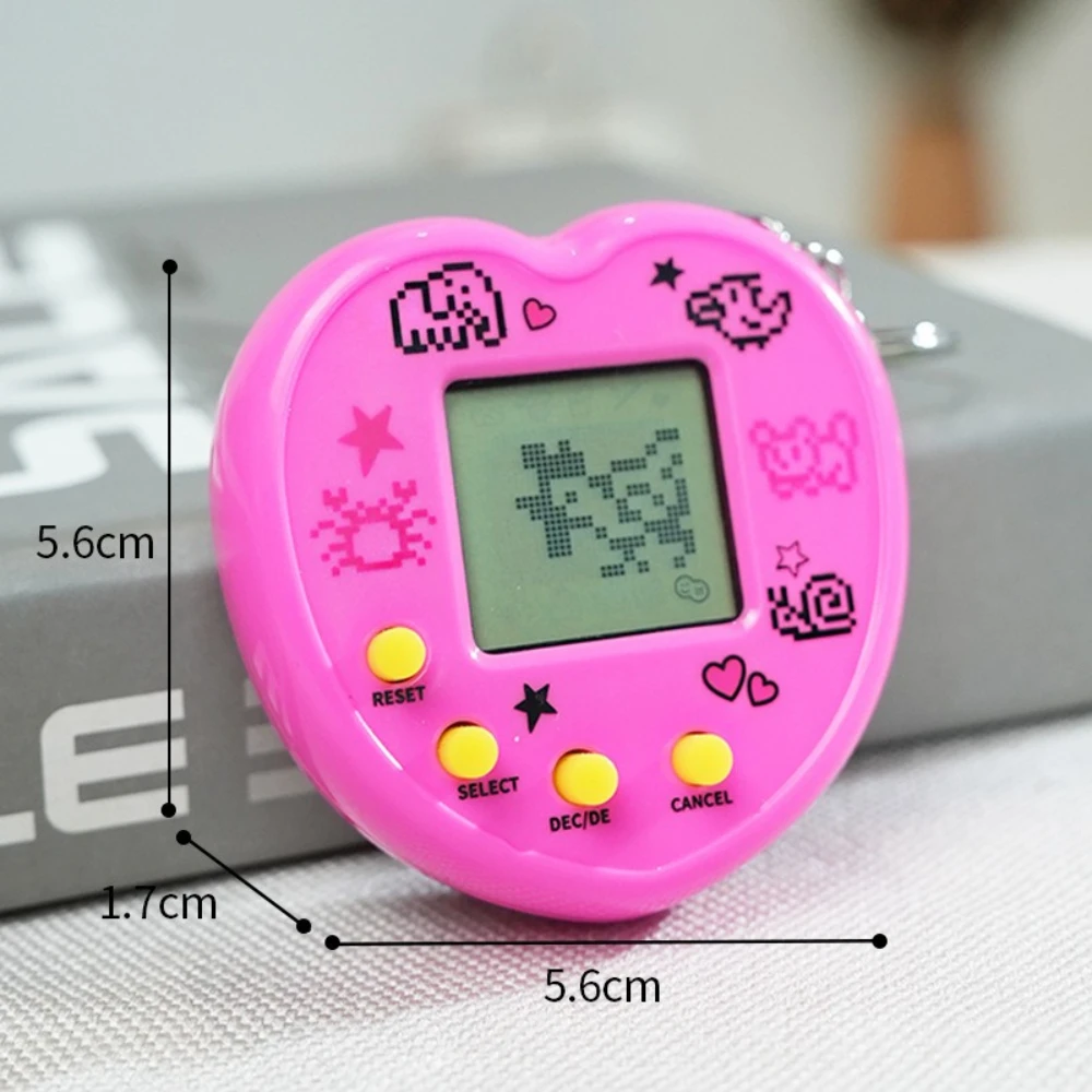 Kids Electronic Pets Game Tamagotchi Handheld Game Console Toy in Russian Original German Spanish Polish Virtual Digital Pet Toy