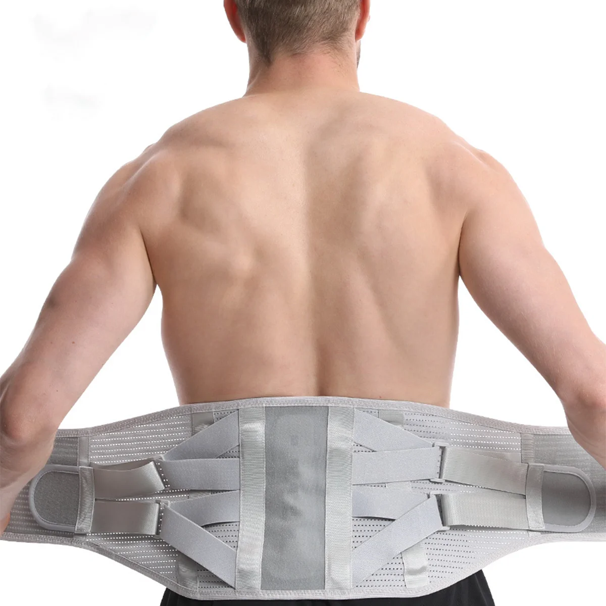 

Back Brace for Lower Back Pain Women Men, Ergonomic Back Support Brace with Lumbar Pad, Adjustable Straps for Herniated Disc