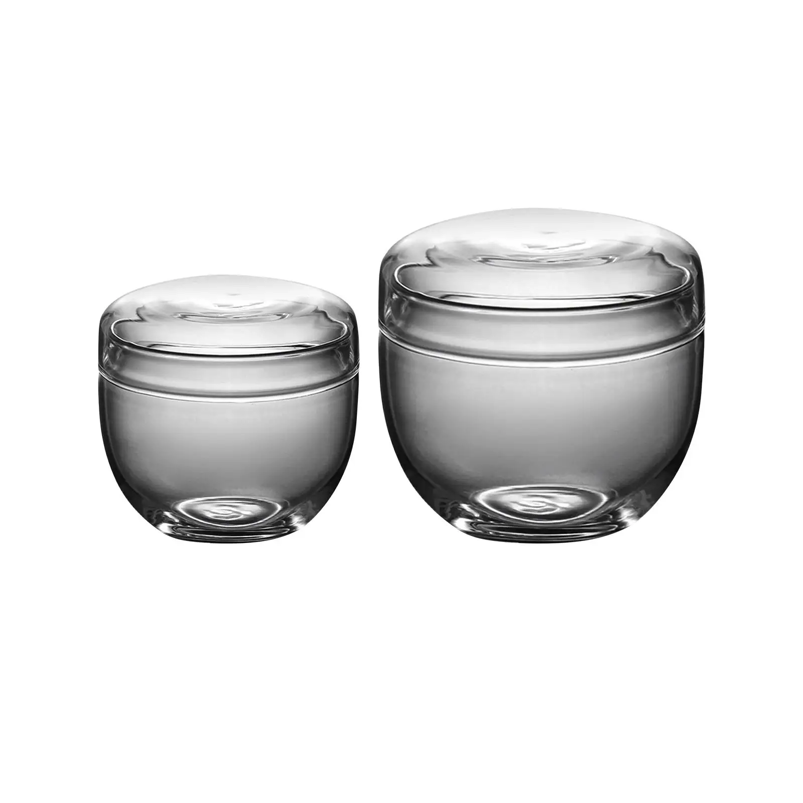 

Стеклянная канистра для чая Элегантный дизайн для хранения дома и офиса