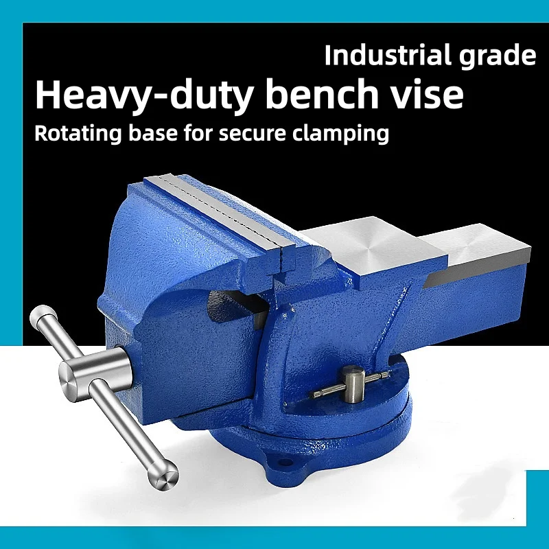 Industrial Pliers Heavy-duty Pliers with Anvil Rotary Base Gripper Metal Cutting Drilling Machine Machining Gripper Tool