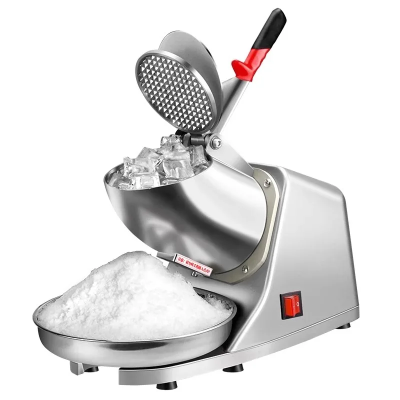 Auto Operated Ice Crusher Machine, Efficient Ice Shaving Unit For Street Stall Use And Domestic Smoothie Preparation
