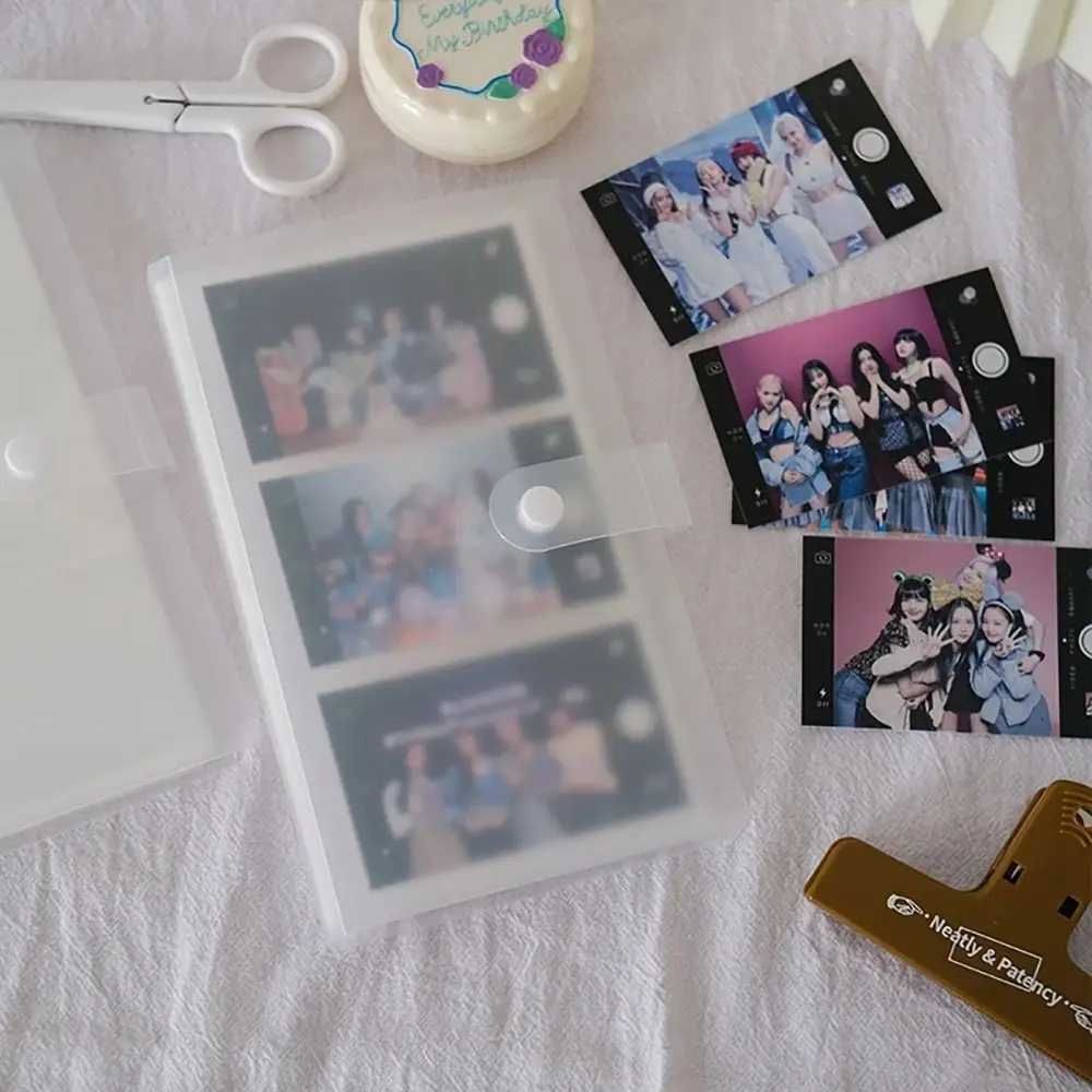 1Pcs New Collect Book Photo Album 80/160 Slots Transparent Picture Card Holder PVC 3/4/5/6/7 Inch Photocard Holder Idol Star
