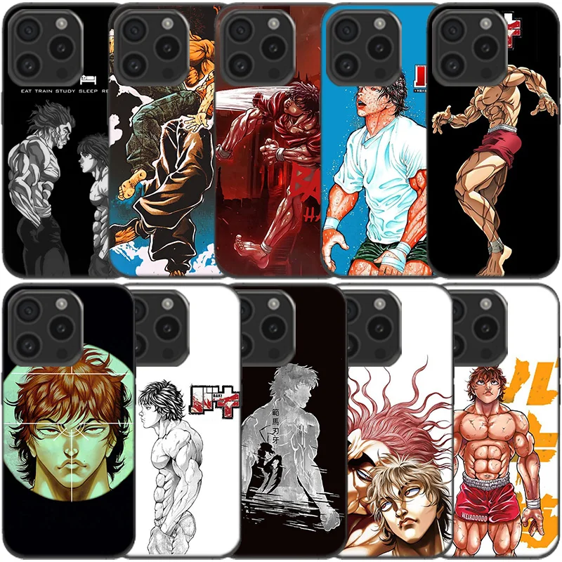 Demonic Mantis Hanma By Vertei Baki Hanma Clear Phone Case For Apple iPhone 12 13 Mini 11 14 15 16 Pro Max Cover XS MAX XR Soft