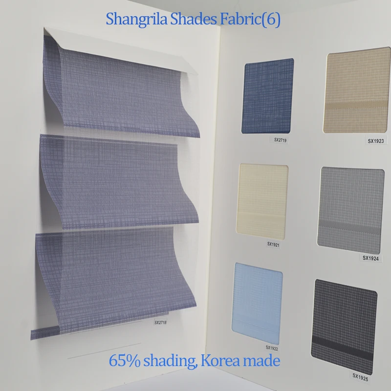 SmartMatters Shangrila Blinds Sheer Shades Fabric Samples