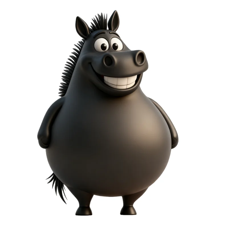 

Classic Cartoon Pony Silicone Mold Dessert Decoration Chocolate Fondant Mold