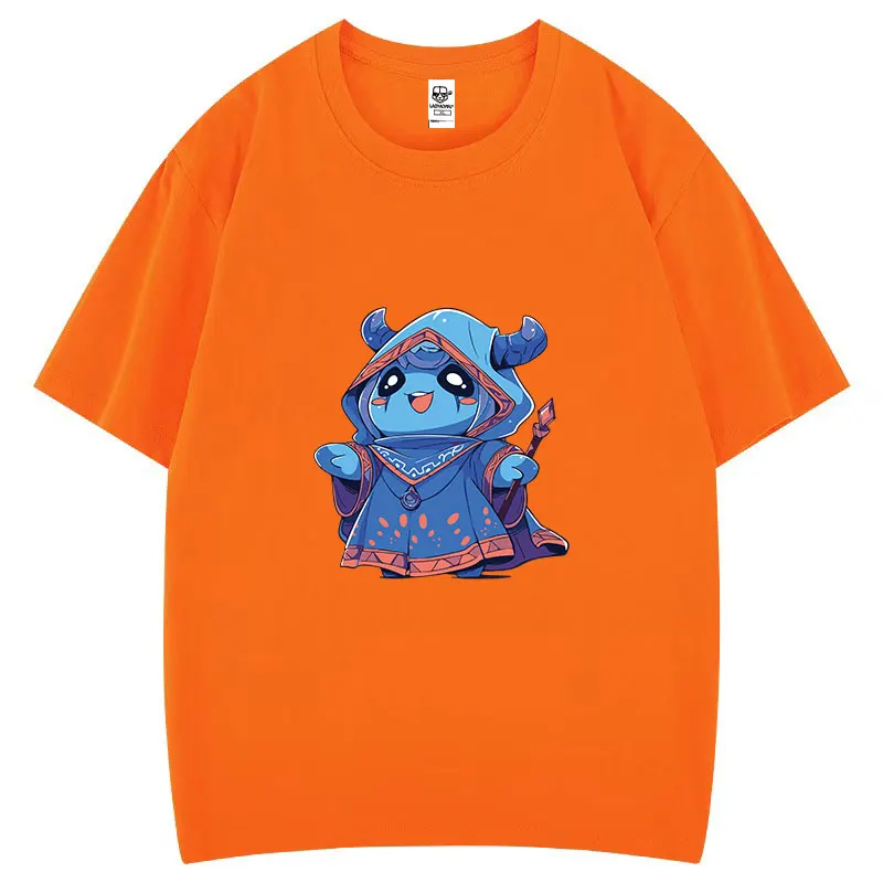 แบบไดนามิก Pose เกมการ์ตูนกราฟิกผ้าฝ้าย T เสื้อสาวอารมณ์ขันเสื้อยืด Trend Tops Ropa Mujer Street แฟชั่น Cool Novelty