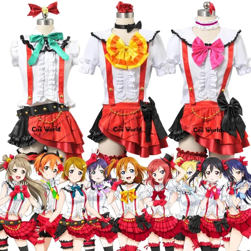 Aşk Live Boku no Nakna de OP1 9 Chara cks Kosaka Honoka Minami Kotori King tfits Anime Child Spy Child's Kos Tsume s