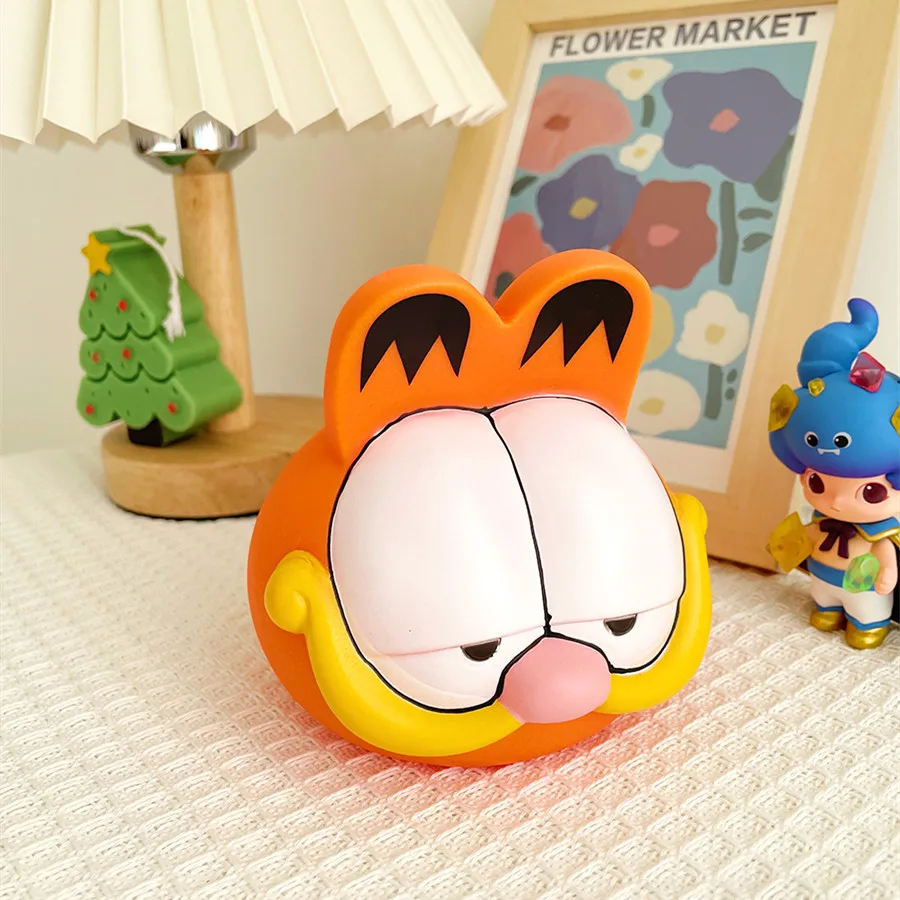 

Newest Garfield Pvc Piggy Bank Desktop Decoration Coin and Change Storage Waterproof Removable Children's Toys Birthday Gifts