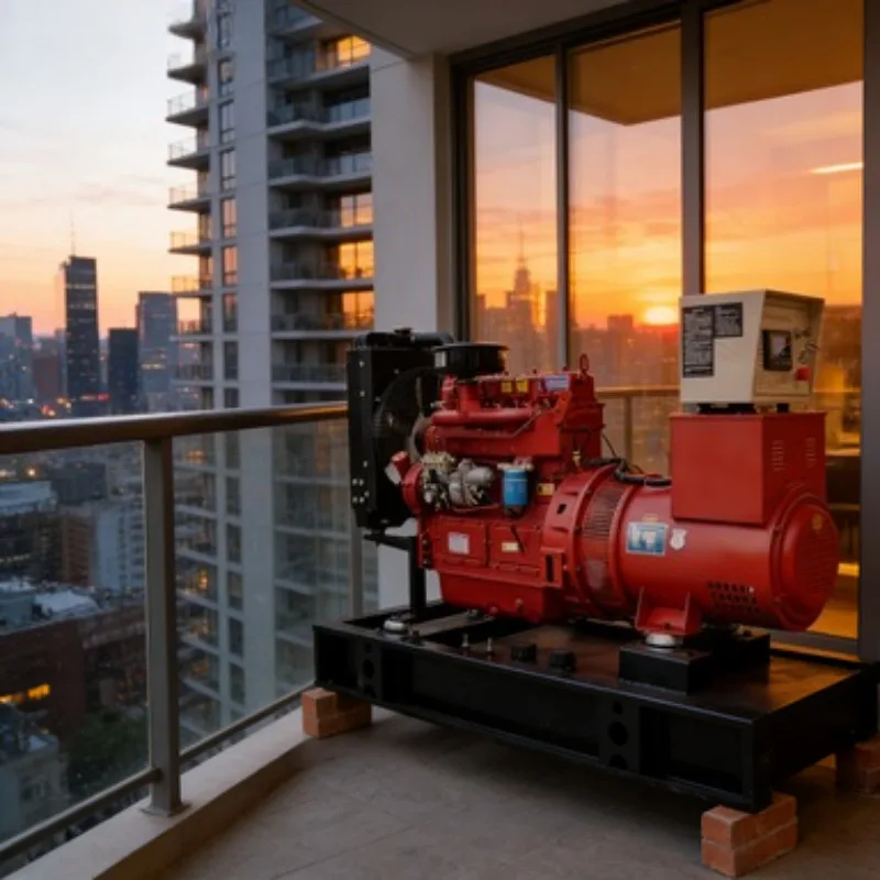6 Cylinder Diesel Generator Set 200kW 250kVA Silent Genset with ATS for Commercial Building Data Center Backup Power Supply  