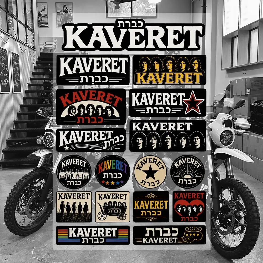 K-A-veret Waterproof Vinyl Stickers for Car Motorcycle Bike Skateboard Laptop Bottle Phone